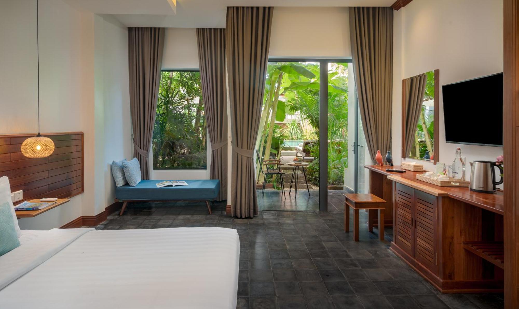 סיאם ריפ Khmer House Boutique חדר תמונה